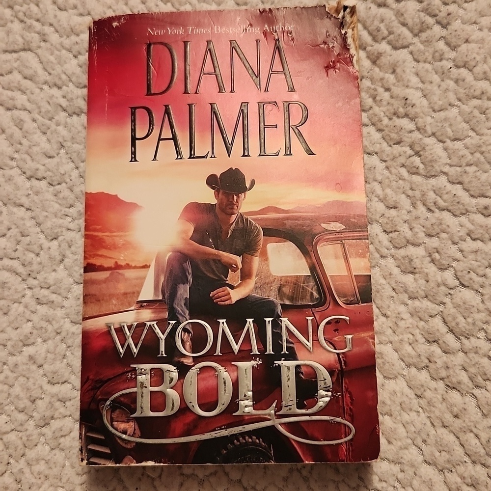 Diana Palmer Wyoming Bold best seller western romance soft cover novel book